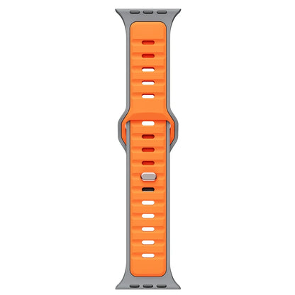For Iwatch Series 11 10 9 8 7 6 5 4 SE3 Ultra 1 2 Silicone Strap Sports Band for Apple Watch 49mm 46mm 45mm 44mm 42mm 41mm 40mm