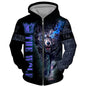 Animal Wolf 3D Print Hoodies Men Women Casual Fashion Streetwear Oversized Sweatshirts Zipper Hoodie Male Tracksuit Man Clothing