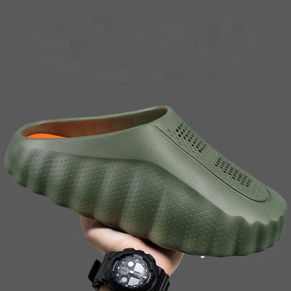 Men's Massage Slippers Indoor Outdoor Sandals Beach Comfortable Soft Slides Clogs Casual Shoes Men Women Home Summer Slippers