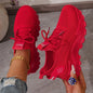 Sneakers Compensées Femme SA006 – Style Urbain, Confort &amp; Hauteur