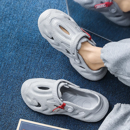 Baotou Slippers for Men and Women 2025 New Summer Outdoor Wear Non-Slip Anti-Odor Sports Beach Dual-Use Sandals and Slippers