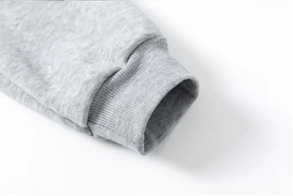 Ensemble Sport Co-ords Hoodie &amp; Pantalon – Style Preppy, Confort Élastique &amp; Toutes Saisons