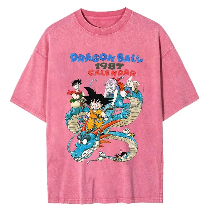 Débardeur Hip-Hop DRAGON BALL – Style Streetwear, Maille Coton &amp; Confort Four Seasons