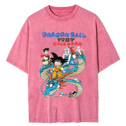 Débardeur Hip-Hop DRAGON BALL – Style Streetwear, Maille Coton &amp; Confort Four Seasons