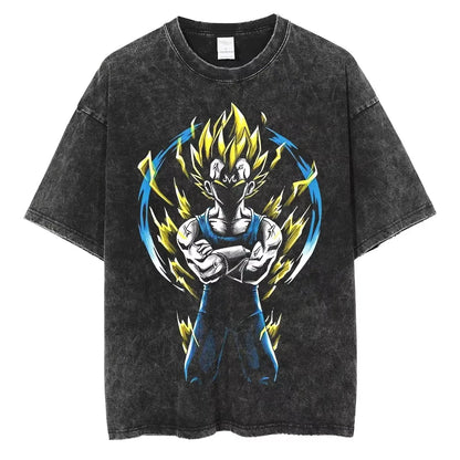 Débardeur Hip-Hop DRAGON BALL – Style Streetwear, Maille Coton &amp; Confort Four Seasons