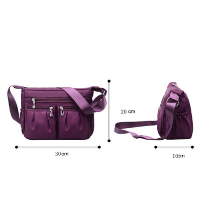 Sac à Bandoulière Polyvalent en Nylon – Confort &amp; Résistance