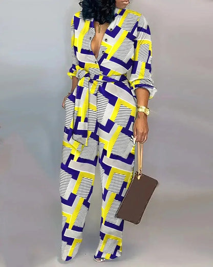 Combinaison Casual "Letter Print" Owner Girl – Collection All Season