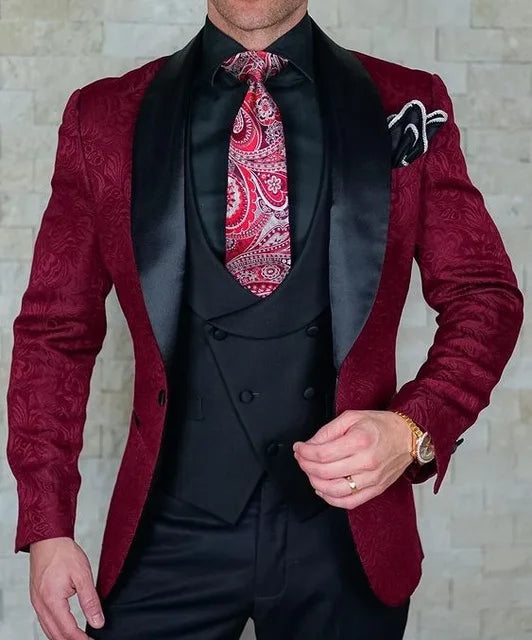 Costume Polyvalent – Style Mariage &amp; Business, Coupe Ajustée