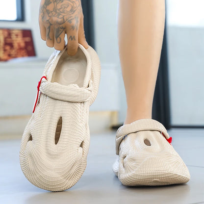 Baotou Slippers for Men and Women 2025 New Summer Outdoor Wear Non-Slip Anti-Odor Sports Beach Dual-Use Sandals and Slippers