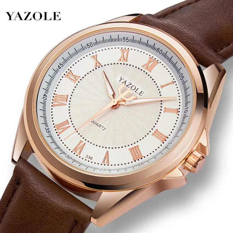 YAZOLE Quartz Watch Men Top Brand Luxury Watches Clock Wrist Watch Quartz-Watch Hodinky Relogio Masculino erkek kol saati