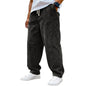 Retro Corduroy Stretch Waist Drawstring Pants