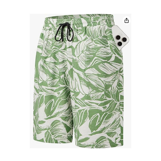 Fashion Men's Retro Flower Shorts