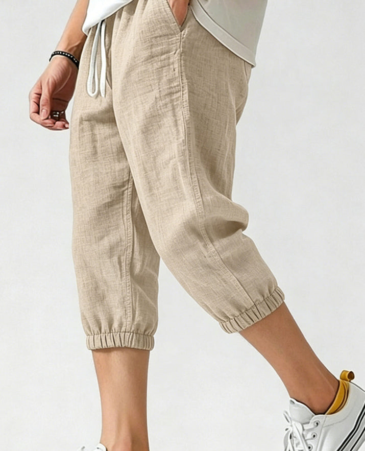 Polyester Men's Casual Pants