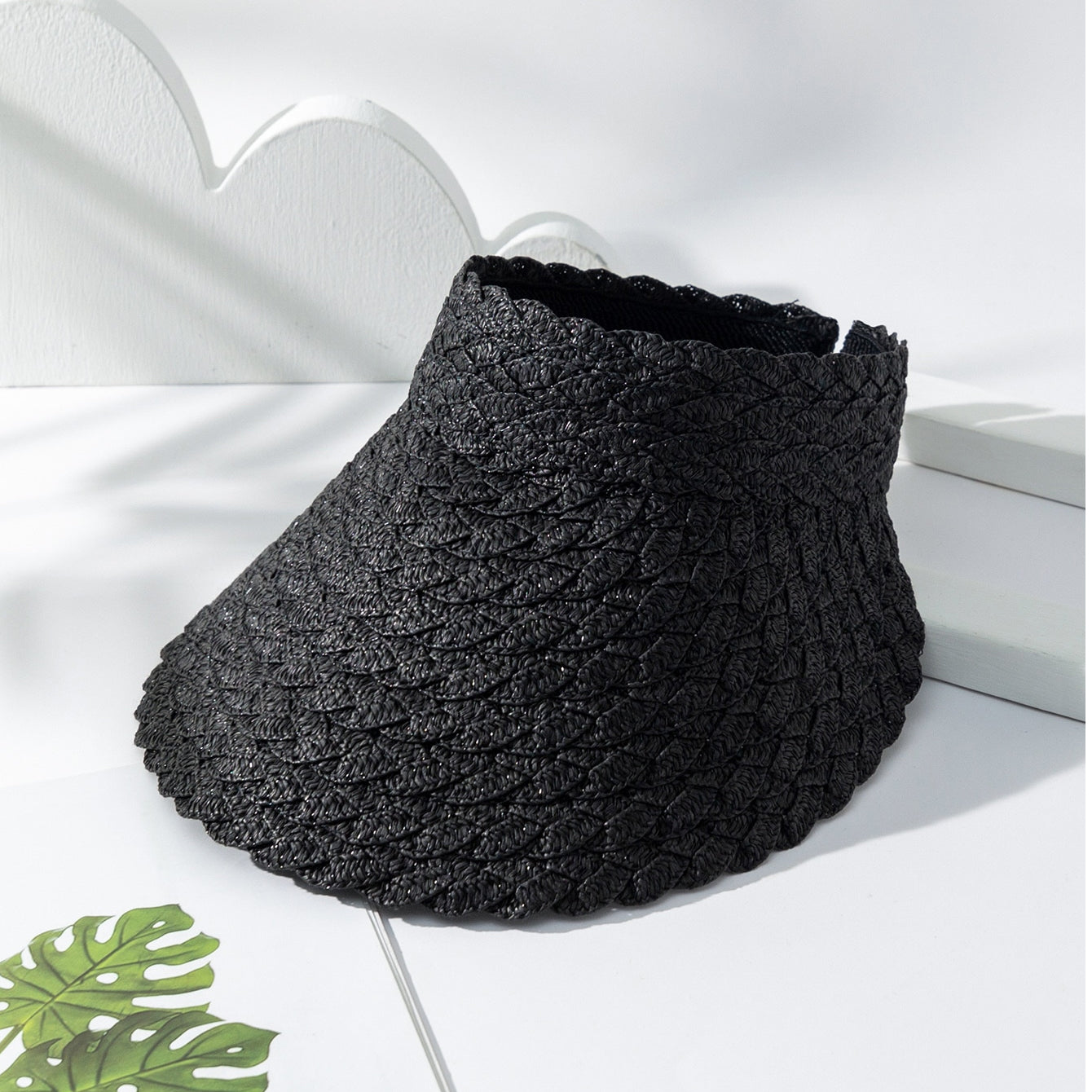 Chapeau de Paille Solaire – Élégance &amp; Protection pour vos Sorties Printemps-Été