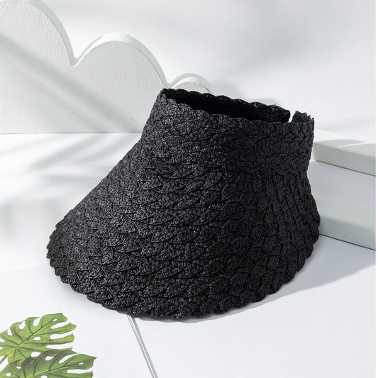 Chapeau de Paille Solaire – Élégance &amp; Protection pour vos Sorties Printemps-Été