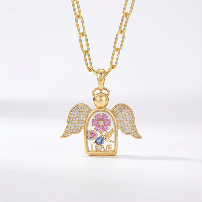 Collier Géométrique en Cuivre Premium – Style Chic Urbain &amp; Finition Galvanisée