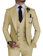 Men's Fashionable Casual Business Three-Piece Suit