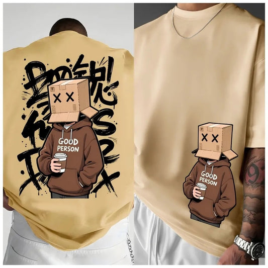 Men's Casual Crewneck T-shirt Top