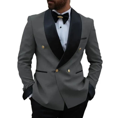 Ensemble Costume 2 Pièces Homme – Coupe Relax &amp; Élégance Moderne