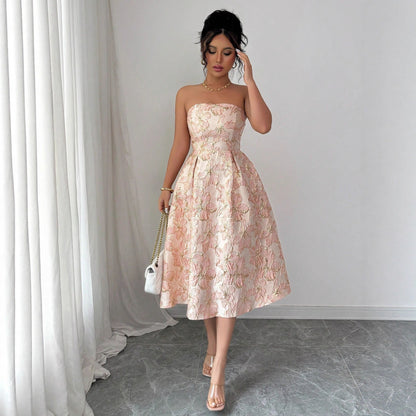 Robe "Parisian Chic" Coupe Ajustée Elegante