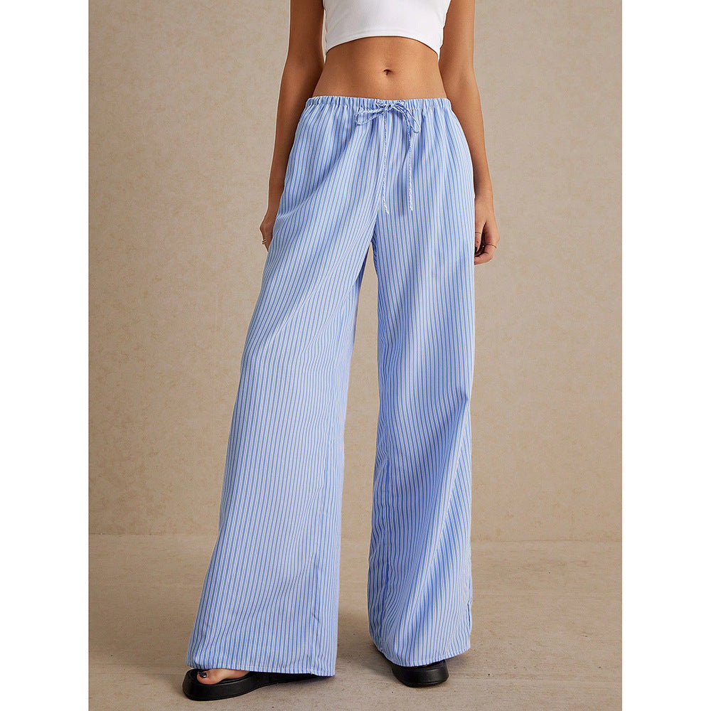 Ensemble pantalon large sans manches larges sans manches pour femmes