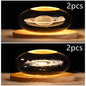 LED Night Light Galaxy Crystal Ball Table Lamp 3D Planet Moon Lamp Bedroom Home Decor For Kids Party Children Birthday Gifts