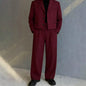 Luxury Single-Breasted Short Men's Suit Two-Piece Jacket And Pants