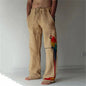 Men's Fashionable Casual Printed Wide-Leg Pants