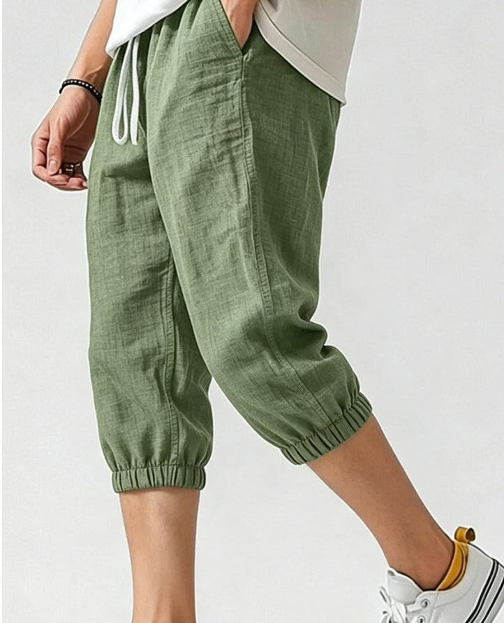 Polyester Men's Casual Pants