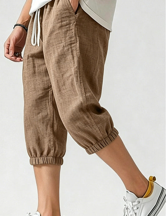 Polyester Men's Casual Pants