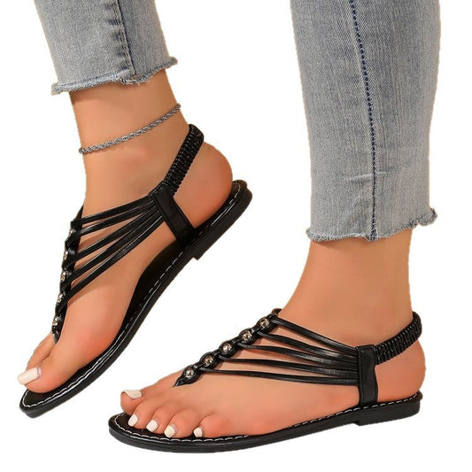 Versatile Open-toe Sandals With An Elastic Cuff, Perfect For Layering And Wearing Outdoors
