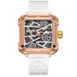 Fashion Mens Watch ONOLA Hollow Full Automatic Luxury Watches Men  Montre de luxe ONOLA pour homme : design squelette ajouré, mouvement entièrement automatique et style élégant