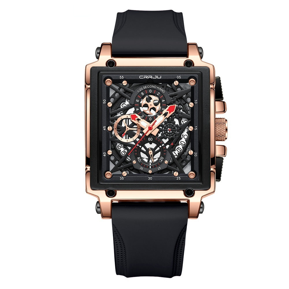 Neutral Waterproof Calendar Tape Watch
