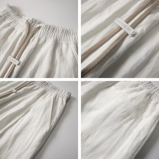 Solid-color Casual Wide-leg Pants Versatile And Trendy