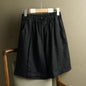 Casual Loose Plus-Size Figure-Flattering Straight-Leg Shorts