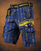 Personalized Printing Trend Shorts Zipper