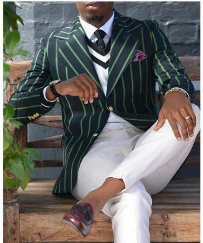 Self-cultivation Casual British-style Men's Coat Suit