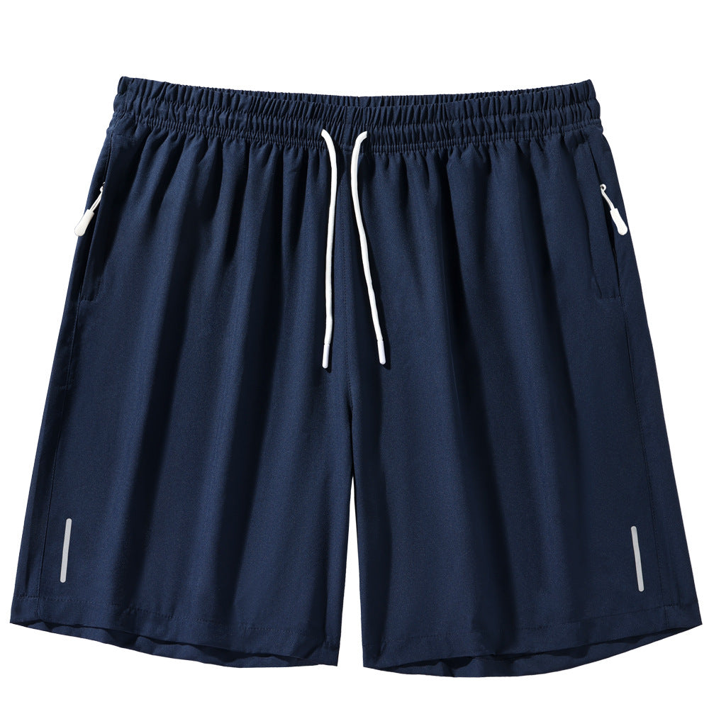 Men's Solid Color Casual Shorts