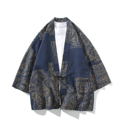 Chemise d'Été en Coton – Style Traditionnel Chinois Contemporain