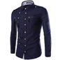 VESTE CASUAL EN COTON MÉLANGÉ