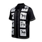 Cuban-flag Print Men's Short-sleeve Shirt