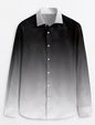 Men's Slim-Fit Long-Sleeve Shirt With Linear Print