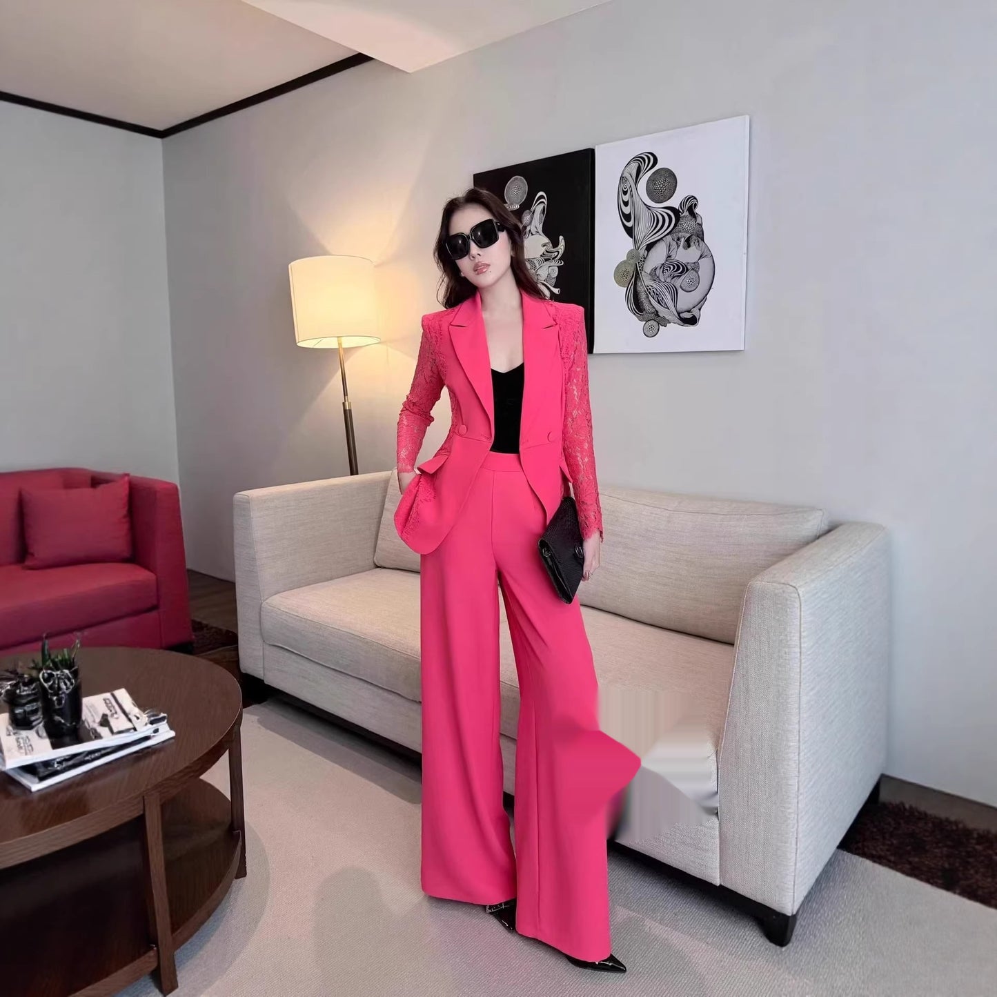 Ensemble "Spring Blossom" -Lux 2 Pieces