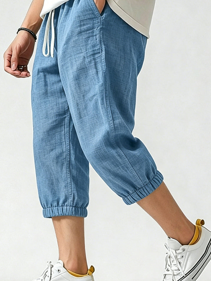 Polyester Men's Casual Pants