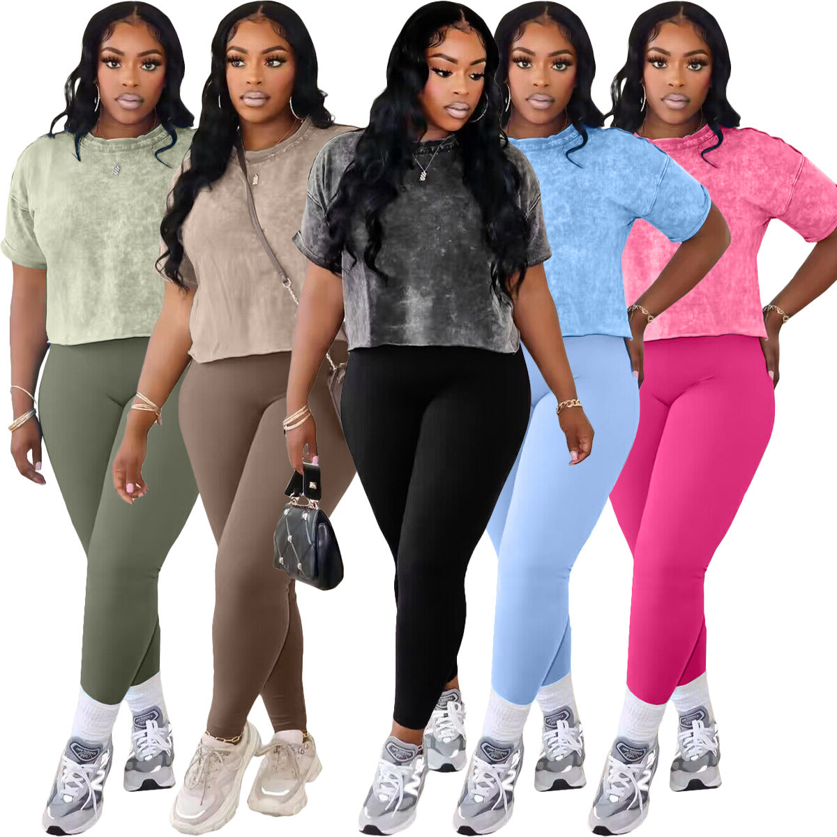 Ensemble Sportif Deux Pièces : Style Streetwear &amp; Confort Quotidien