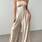 Nouveau pantalon décontracté polyvalent taille haute avec un haut tube