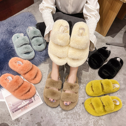 Chaussons "Cloud Fur" -Douceur & Cocooning