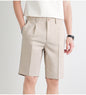 Men's Straight-Leg Plus-Size Business Suit Shorts