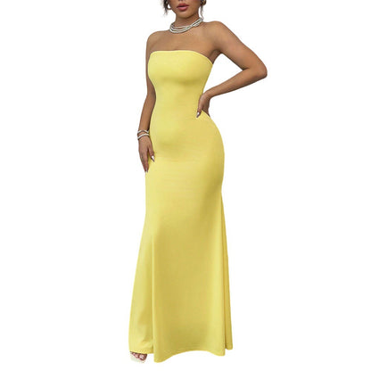Robe bandage bustier dos nu tendance et moulante