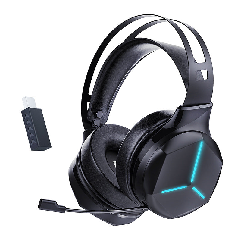 Casque de gaming sans fil Bluetooth avec mode double connexion.